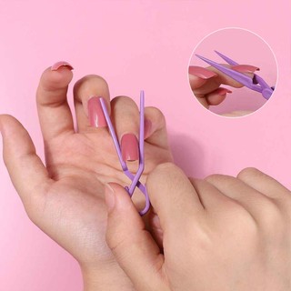 ANNIES Làm Móng Tay Định Vị Kẹp 10 Chống Tràn Keo Định Hình Chữ Thập Kẹp Thịt Móng Tay Quang Trị Liệu Móng Tay Phụ Trợ Tạo Kiểu Chuyên Dụng
