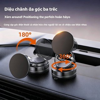Giá đỡ điện thoại ô tô từ tính có hút chân không 360° Xoay được Hút chân không mạnh mẽ Giá đỡ có thể gập lại từ tính Giá đỡ điện thoại trên ô tô có thể thu vào