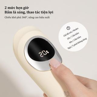 Miss Gooey Đèn sấy móng tay cầm tay di động nhỏ gọn có thể sạc lại đèn sấy gel UV nhanh chóng