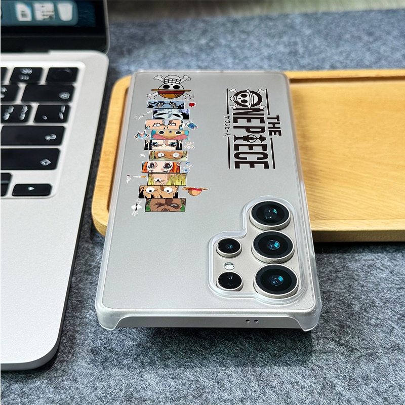 Ốp điện thoại cứng mờ mờ One Piece Slim Micro Matte cho Samsung S26 Ultra S25 Ultra S24 Ultra S24 FE S23 S22 S21 FE S20 A56 A55 A53 A16 A15 A33 A72 Vỏ Samsung chống sốc