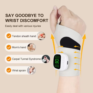 Máy Mát Xa Cổ Tay Không Dây USB Sạc Cổ Tay Quấn Quấn Với Massage Cho Cổ Tay Ống Cổ Tay Giảm Mệt Mỏi Cho Văn Phòng Tại Nhà