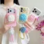 Sáng Tạo Chấm Bi Hoa Hồng Chân Đế iPhone17 Apple 16 Thích Hợp Cho 14 15Promax Vỏ Điện Thoại Chống Sốc