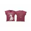 Unisex High Street Vintage Rửa Đau Khổ Thú Cưng Chó In Hình Không Tay Tank Top Đau Khổ Đỏ