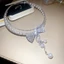 Vòng cổ ngọc trai nơ CZ zircon và tua rua mạ bạc - Trang sức buổi tối sang trọng dành cho nữ