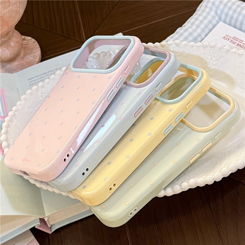 Ốp điện thoại chất liệu TPU iPhone 17 Pro max Dot pattern