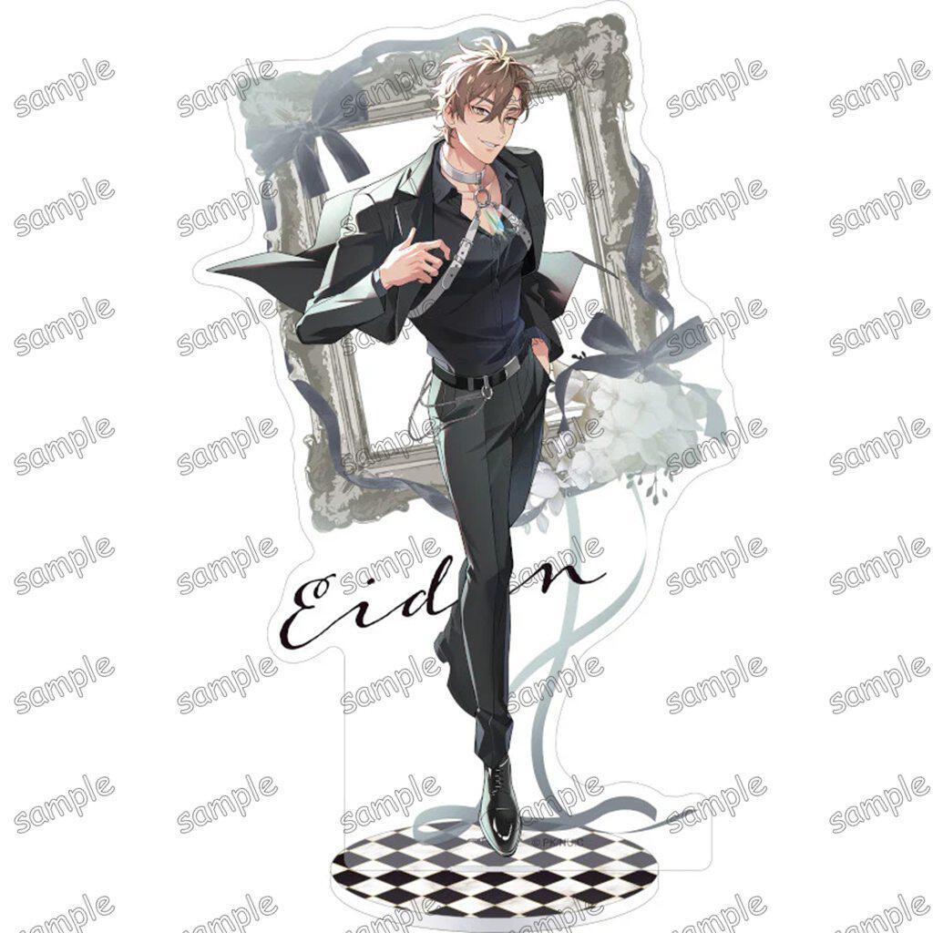 NU: Carnival 4th Anniversary Acrylic Stand – Black Suit Series – Neon Rush – Anime Hình Display