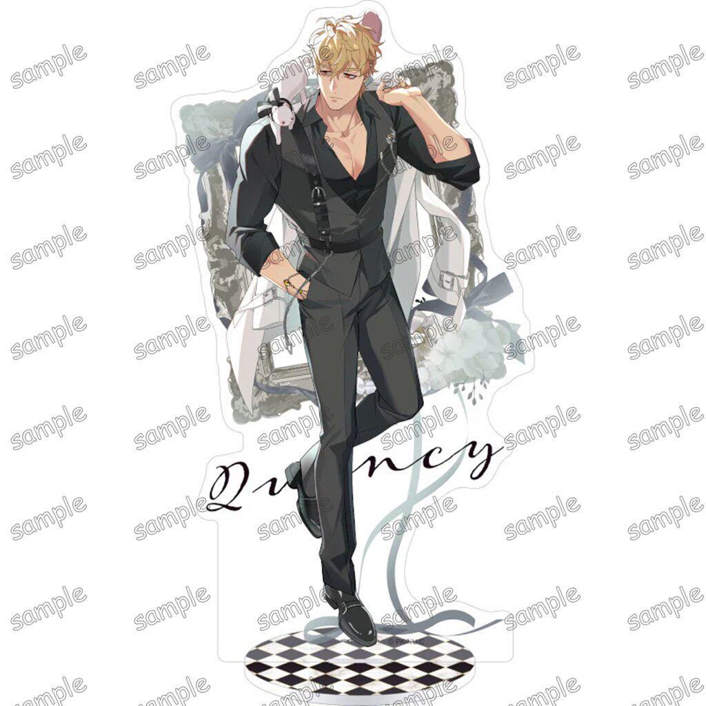 NU: Carnival 4th Anniversary Acrylic Stand – Black Suit Series – Neon Rush – Anime Hình Display