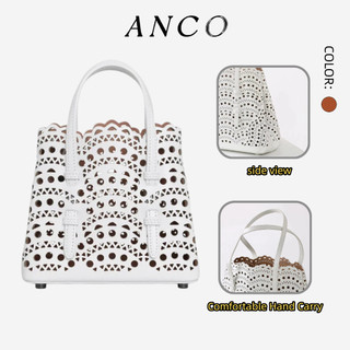ANCO Phong Cách Hàn Quốc Khắc Rỗng Túi Đựng Rau Cao Cấp 2026 Phong Cách Mới Nữ Thời Trang Đi Lại Di Động Đeo Ngang