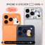 Dành Cho iPhone 17 Pro / 17 Pro Max DIY Mềm Mờ Camera Giấy Dán Phim / Nhân Vật Vui Nhộn In Chống Trầy Xước Bảo Vệ Camera