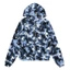 Áo Hoodie có khóa kéo cỡ lớn Unisex High Street Blue Camo, lấy cảm hứng từ CRTZ