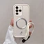 Ốp Lưng Cho Moto G22 Silicon TPU Phong Cách Mờ Vỏ Điện Thoại Kim Loại Thẩm Mỹ Từ Tính Thiết Kế Mới Miễn Phí Tinh Tế Treo Dây