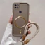 Ốp Lưng Cho OPPO A15 A15s Silicone TPU Mờ Phong Cách Vỏ Điện Thoại Kim Loại Thẩm Mỹ Từ Tính Thiết Kế Mới Miễn Phí Tinh Tế Treo Dây