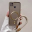Ốp Lưng Cho Redmi 10C Silicone TPU Mờ Phong Cách Điện Thoại Thẩm Mỹ Kim Loại Từ Tính Thiết Kế Mới Miễn Phí Tinh Tế Treo Dây