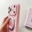 Ốp điện thoại Acrylic họa tiết dâu tây và lê cho iPhone 17 Pro max