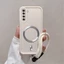 Ốp Lưng Cho Redmi Note 8 Silicone TPU Mờ Phong Cách Điện Thoại Thẩm Mỹ Kim Loại Từ Tính Thiết Kế Mới Miễn Phí Tinh Tế Treo Dây