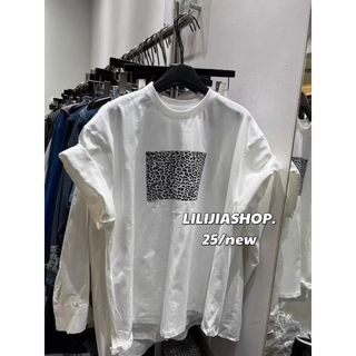 Áo thun nữ tay ngắn cổ tròn cotton, họa tiết hoạt hình
