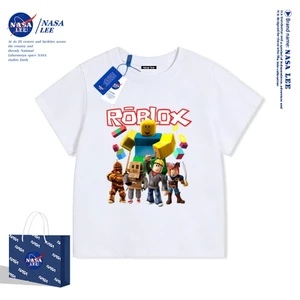 Áo Thun Roblox Cho Bé Trai - Cotton 100%, Cổ Tròn, Hàng Mới Mùa Hè