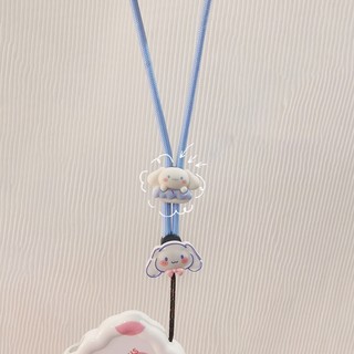 Ins Phong Cách Phù Hợp Với Dây Điện Thoại Di Động Hoạt Hình Kép Dây Đeo Cổ Tay Hàng Ngày Chống Mất Đồ Trang Trí