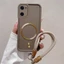 Ốp Lưng Cho Tecno Camon 20 4G Camon 20 Pro 4G Silicone TPU Mờ Phong Cách Vỏ Điện Thoại Kim Loại Thẩm Mỹ Từ Tính Thiết Kế Mới Miễn Phí Tinh Tế Treo Dây