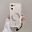Ốp Lưng Cho Tecno Camon 20 4G Camon 20 Pro 4G Silicone TPU Mờ Phong Cách Vỏ Điện Thoại Kim Loại Thẩm Mỹ Từ Tính Thiết Kế Mới Miễn Phí Tinh Tế Treo Dây