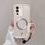 Ốp Lưng Cho VIVO V29 vivo V29E vivo V29 PRO Silicone TPU Mờ Phong Cách Vỏ Điện Thoại Kim Loại Thẩm Mỹ Từ Tính Thiết Kế Mới Miễn Phí Tinh Tế Treo Dây