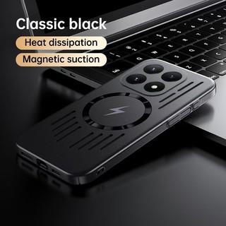 Dành Cho XiaoMi 15T 14 Pro 15T Pro 15 14 15 Pro Ốp Điện Thoại rỗng Tản Nhiệt Hút Từ Tính Bao Gồm Chống Rơi Và Chống Sốc Vỏ Bảo Vệ Điện Thoại