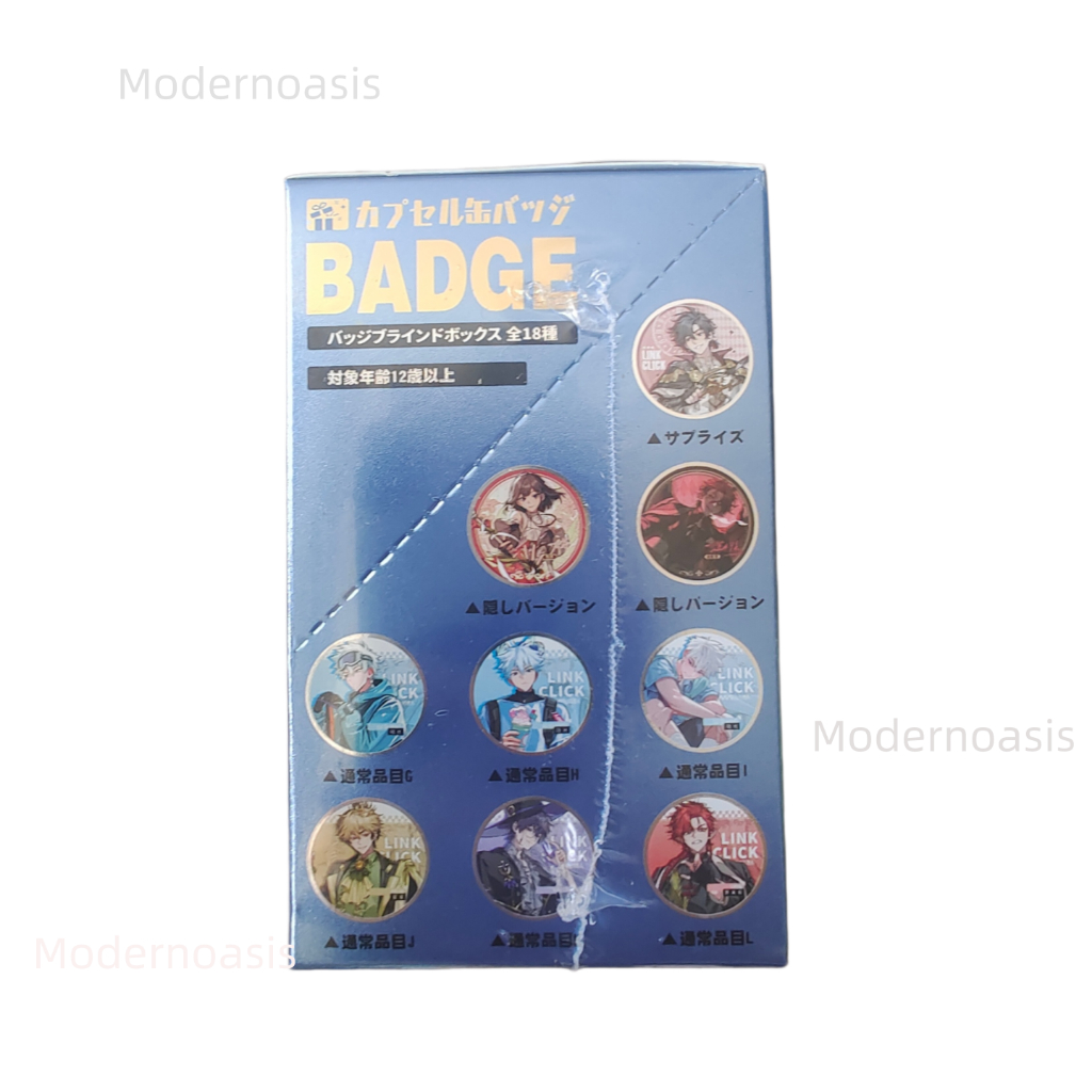 Link Click Blind Box Huy Hiệu Chân 75MM | Itabag & Quà tặng sưu tập