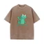 Áo Thun Unisex Meme Thằn Lằn Cho Nam/Nữ, 100% Bông, Phong Cách Vintage, Thời Trang Dạo Phố