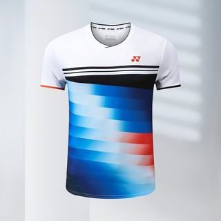 Áo thi đấu ngắn tay thể thao cầu lông YONEX, khô nhanh thoáng khí