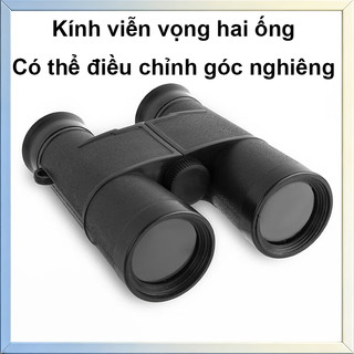 kính viễn vọng hai ống phóng đại cao, hình ảnh rõ nét Kính viễn vọng gấp gọn mini Phù hợp cho du lịch/cắm trại