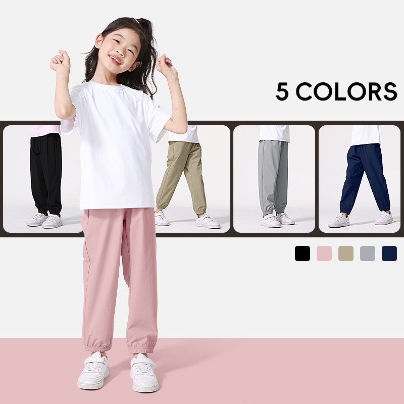 W.G.Q Quần thể thaobé gái，vải khô nhanh，thoáng khí nhẹ，mát mẻ thoải mái khi in hình gấu