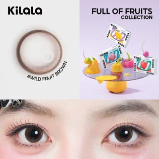 Kính áp tròng Kilala màu Trail Grey/Chestnut Milk Brown/Berry Purple lens cận  6 tháng DIA 14.5 có độ (0-8) 1 cặp