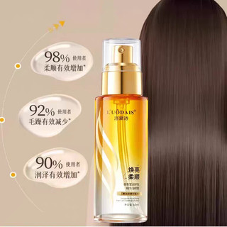 LUODAIS Xịt dầu thơm chăm sóc tóc chống xù, làm tóc suôn mượt cho tóc xoăn