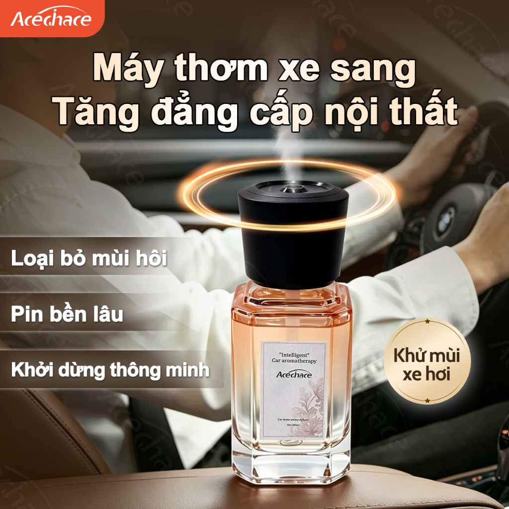 2026 Xịt Ô Tô Thông Minh Hương Liệu 200ml Xịt Lâu Trôi Khử Mùi Hương Hương Thơm Thơm Tự Động