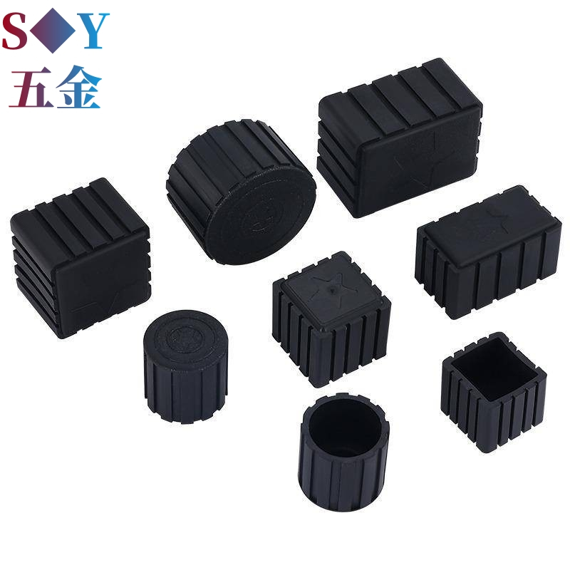 Bàn Dày Ghế Chân Bao Tròn Thân Thiện Với Môi Trường Cao Su Bảo Vệ Vuông Ống Thép Chân Nắp Bàn Cà Phê Nội Thất Phân Chân Miếng Lót