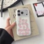 IPhone 17 Pro max Sanded polka dot dâu tây họa tiết TPU materia IMD quá trình Vỏ điện thoại