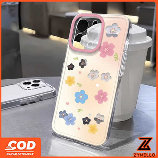 Thích hợp cho OPPO Reno15F Reno15 PRO Reno14F Reno 13F Reno12 F Reno 11F Reno10 Reno8Z Reno7Z Reno8T Reno5 Reno4 Reno6z Ốp điện thoại TPU chống sốc hoa tươi đẹp