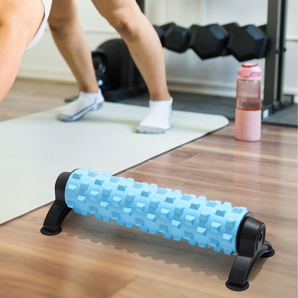 Con lăn xốp mật độ cao cho massage và tập Yoga, có 4 đầu hút giúp luyện tập hiệu quả tại nhà