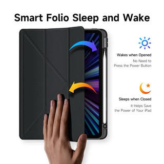 Ốp lưng máy tính bảng lật có thể tháo rời DUX DUCIS MAGI cho Samsung Galaxy Tab S11 S10 S9 S8 FE Plus Ultra S10 S6 Lite Folio Vỏ bọc