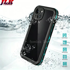 IP68 Super Waterproof Underwater Diving Swimming Phone Case chống nước for iPhone 15 Plus 13 12 11 ProMax Mini XS XR X 7/8 Plus SE 2020 Cover Surfing/Sandy beach/Seaside/Snorkeling/Dive Ốp Điện Thoại Chống Nước