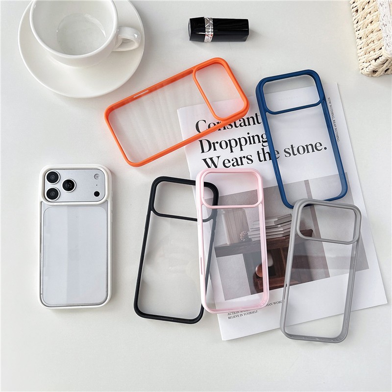 Ốp điện thoại di động 6 màu mờ dày 1,5mm cho iPhone 17 Pro max