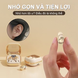 Y15 Tai nghe ngủ vỏ kim loại cao cấp [3 Quà tặng] 1 Nhãn dán hoạt hình+1 Bao tay chơi game+1 Dây buộc, Âm thanh nổi cấp độ HiFi, Siêu mỏng nhẹ - Đeo như không đeo, Chống nước IPX5, Giảm tiếng ồn ENC,