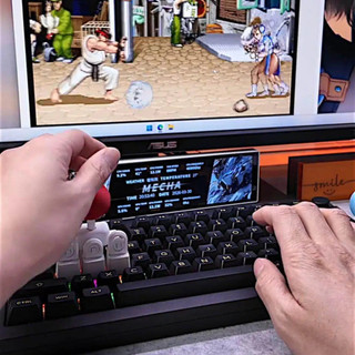 Cần điều khiển trò chơi bên ngoài bàn phím cơ in 3D - Chuyển động WASD cho trò chơi chiến đấu, Tương thích với các nút chéo