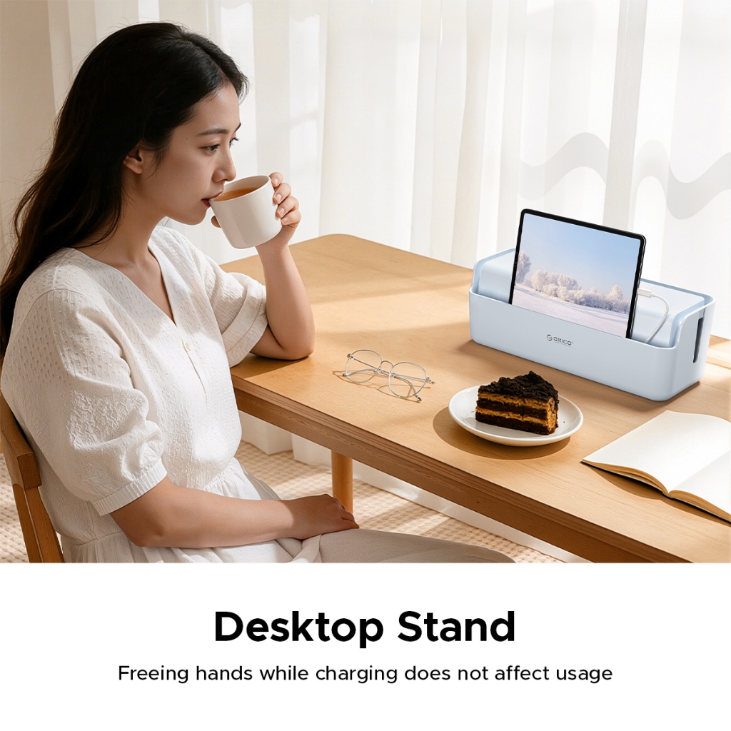 ORICO PB03 Hộp sắp xếp/lưu trữ dây siêu lớn, hộp phân loại ổ cắm điện, cáp máy tính