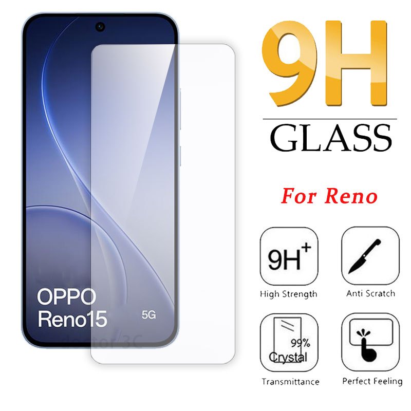 Kính cường lực bảo vệ toàn màn hình cho OPPO Reno 16 16F 15 15F 14 14F 13 13F 12F 11F 8 8T 8Z 7 7Z 6 5 4 Find X9 X8 Pro Max 6Z 2F 2Z 2 4G 5G 2026