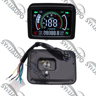 Cho 1977-1980 Honda Twinstar CM185 Bảng Đồng Hồ Kỹ Thuật Số CD185 CD185T LED Đồng Hồ Tốc Độ Bảng Assy