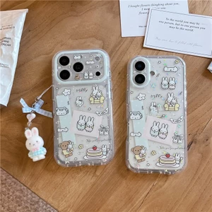 Ốp điện thoại iPhone 17 Pro max Star Rabbit họa tiết TPU materia IMD