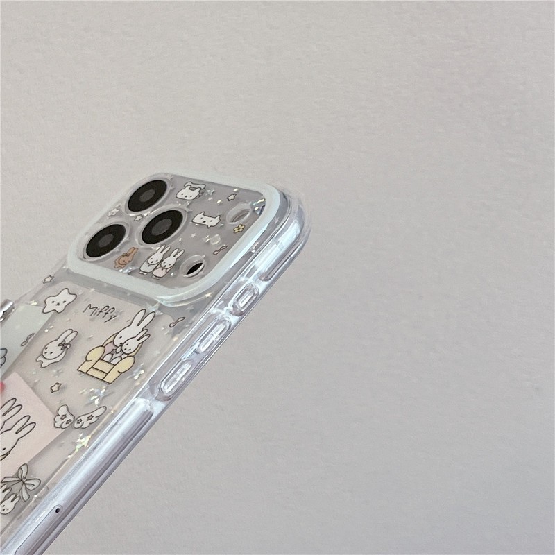 Ốp điện thoại iPhone 17 Pro max Star Rabbit họa tiết TPU materia IMD