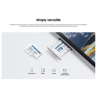 Thẻ Samsung Ultra MicroSD UHS-I 64GB / 128GB / 256GB / 512GB / 1TB - Tốc độ đọc lên tới 130MB / giây, Thẻ nhớ A2 Class 10 có bộ chuyển đổi SD