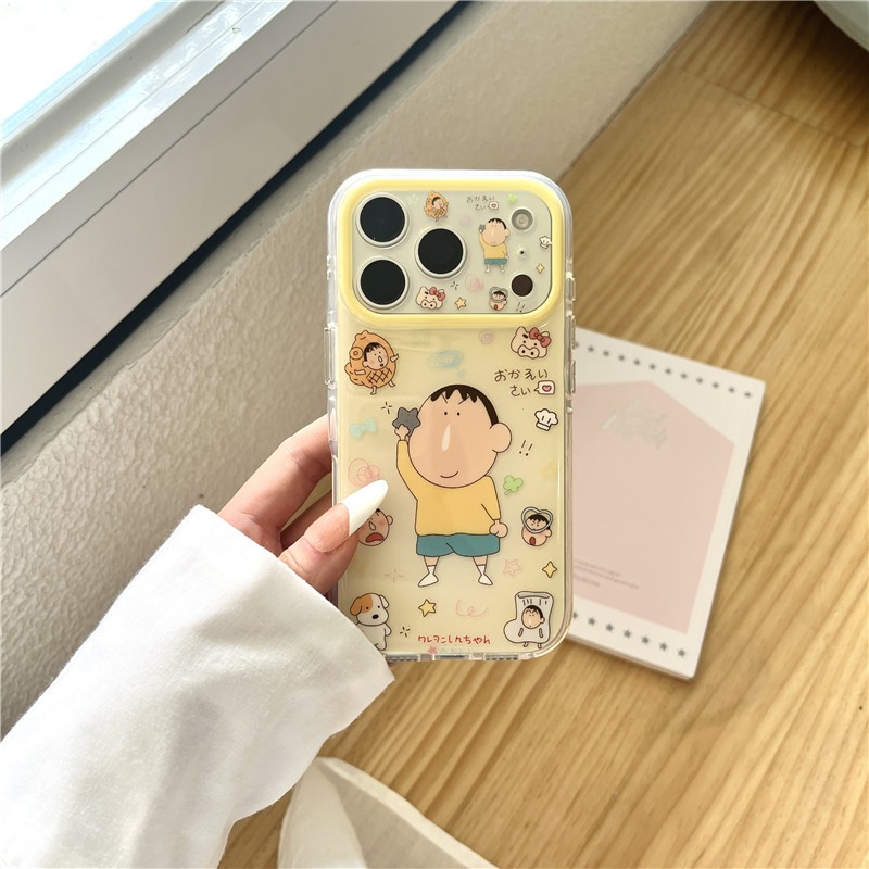 Ốp điện thoại iPhone 17 Pro max Họa tiết hoạt hình TPU materia IMD